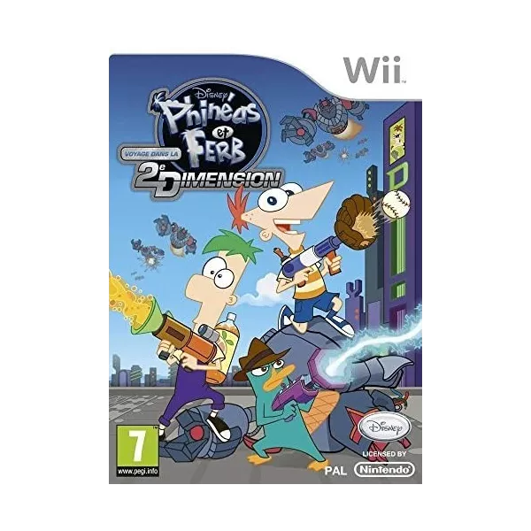 Phineas et Ferb : voyage dans la deuxième dimension Nintendo Wii