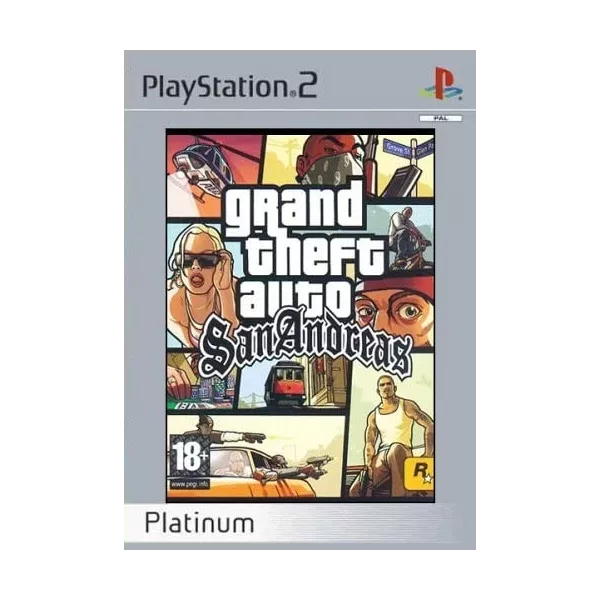 GTA : San Andreas - platinum