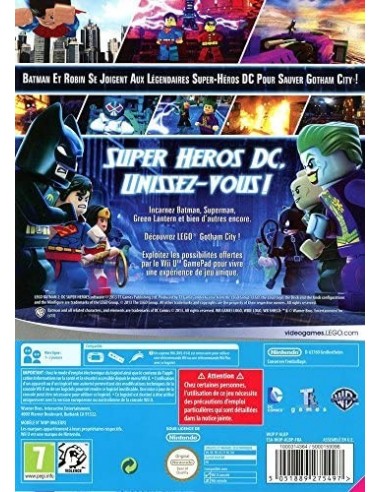 Nintendo LEGO BATMAN 2: DC Super Heroes Básico Wii U Alemán, Holandés,  Inglés, Español, Francés, Italiano vídeo - Juego (Wii U, Acción / Aventura