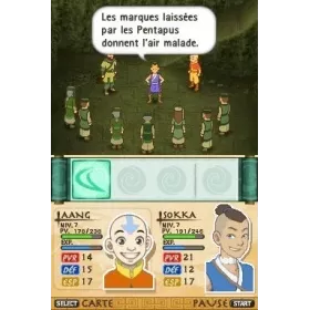 Avatar: Le dernier maitre de l'air- Le royaume de la terre en feu Nintendo DS
