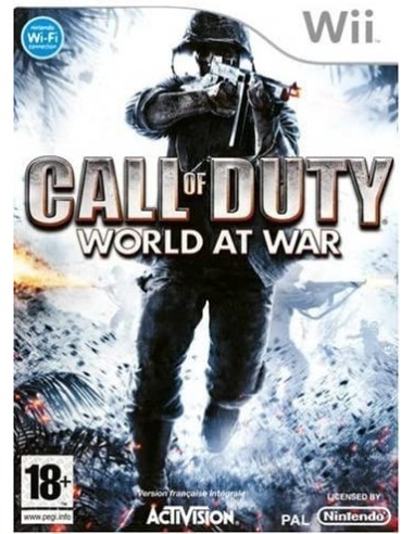 Call of Duty 5 : World at War Nintendo Wii