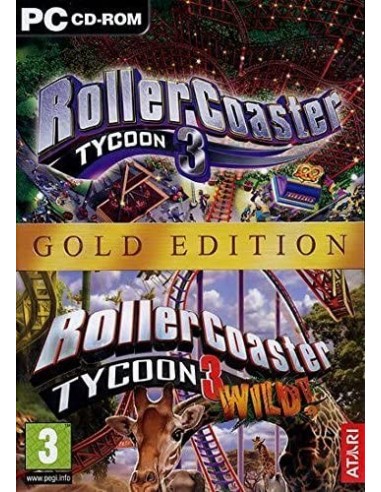 Rollercoaster Tycoon 3 - édition Gold