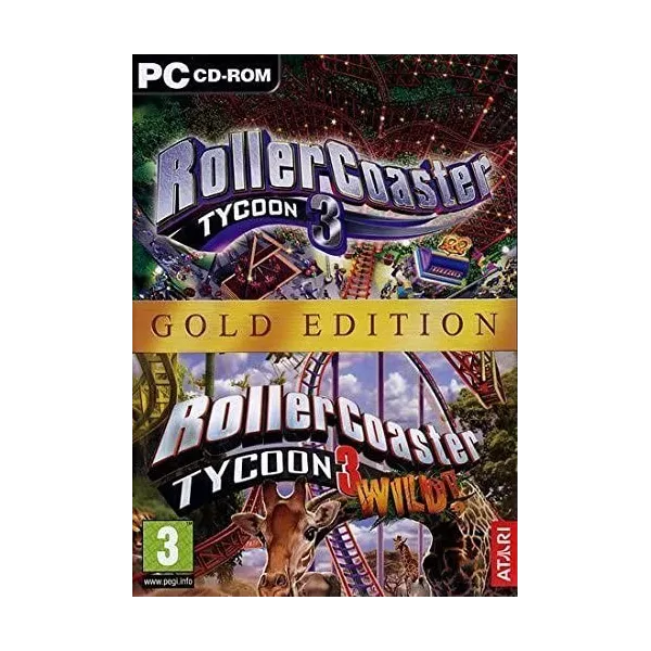 Rollercoaster Tycoon 3 - édition Gold