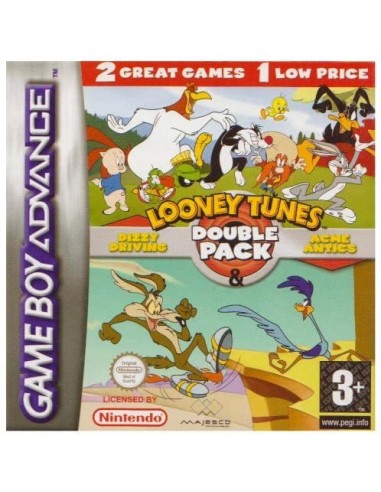 Looney Tunes Double Pack Dizzy Driving & Acme Antics (GBA) [Import anglais]