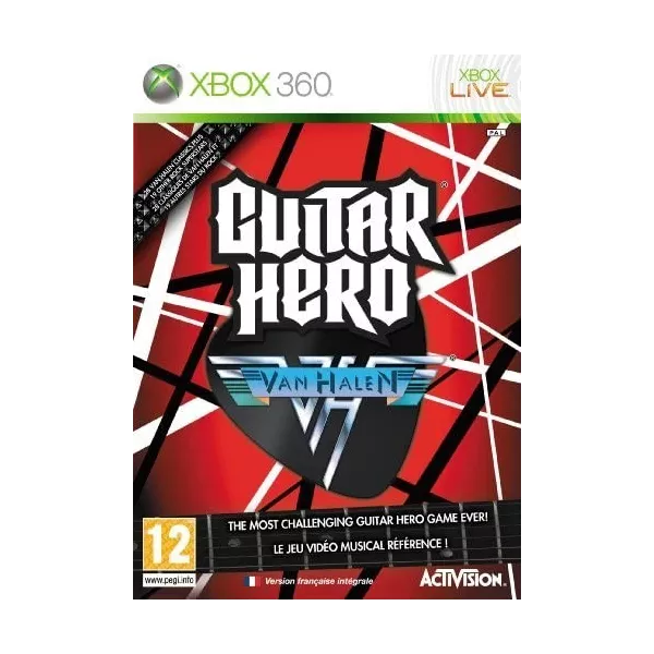 GUITAR HERO - VAN HALEN XBOX 360