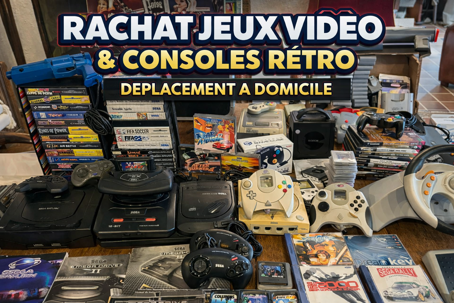 Rachat de jeux vidéo et consoles