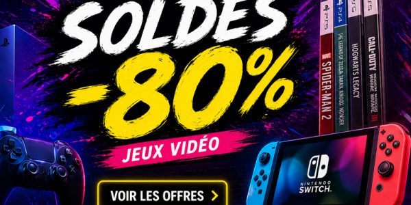 Les Soldes d'Été débarquent chez NetGamesRetro : jusqu'à -80% sur les jeux neufs !