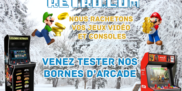 NetGamesRetro au Marché de Noël du Plessis-Saint-Benoist – Venez échanger vos jeux avec Michel !