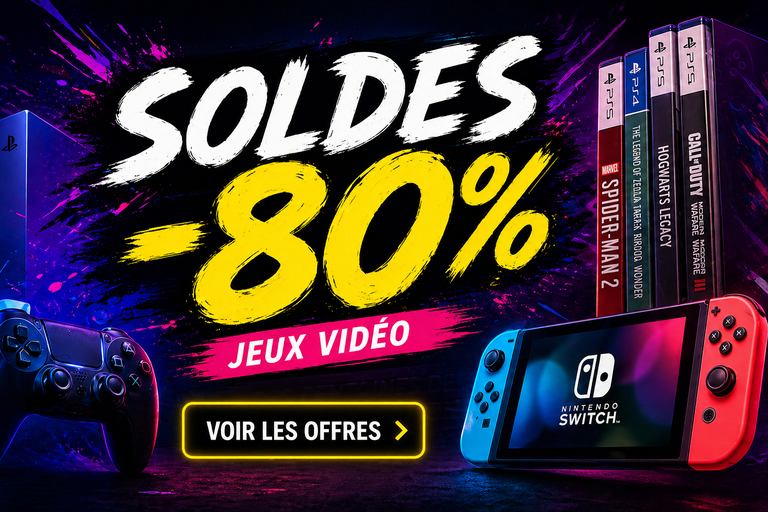 Les Soldes d'Été débarquent chez NetGamesRetro : jusqu'à -80% sur les jeux neufs !