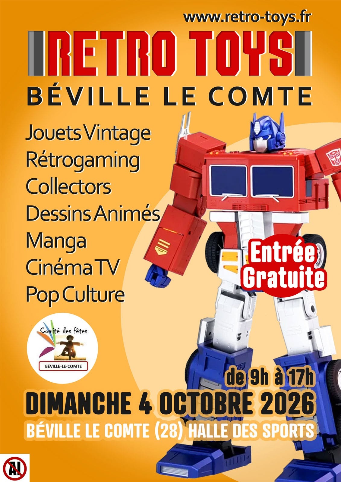 NetGamesRetro au Salon Retro Toys 2026 à Béville-le-Comte