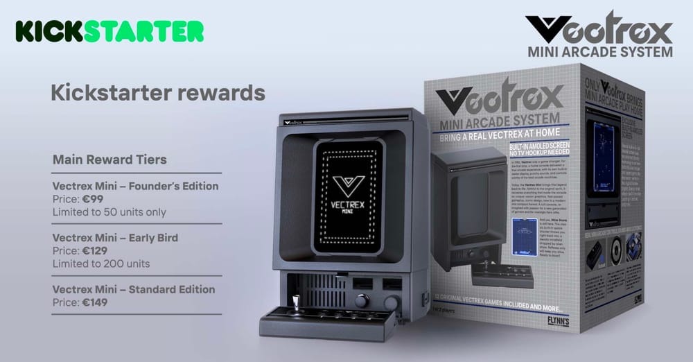 Découvrez la Mini Vectrex, la réédition moderne conçue par un Français